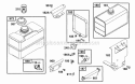 Fuel Tank Grp Diagram and Parts List for 194412-0112-99  Briggs and Stratton Engine